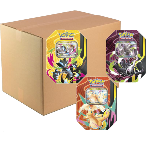 Case Mega Darkrai, Dragonite y Zeraora Tin 2026 | 4 Sobres | POKÉMON | Español