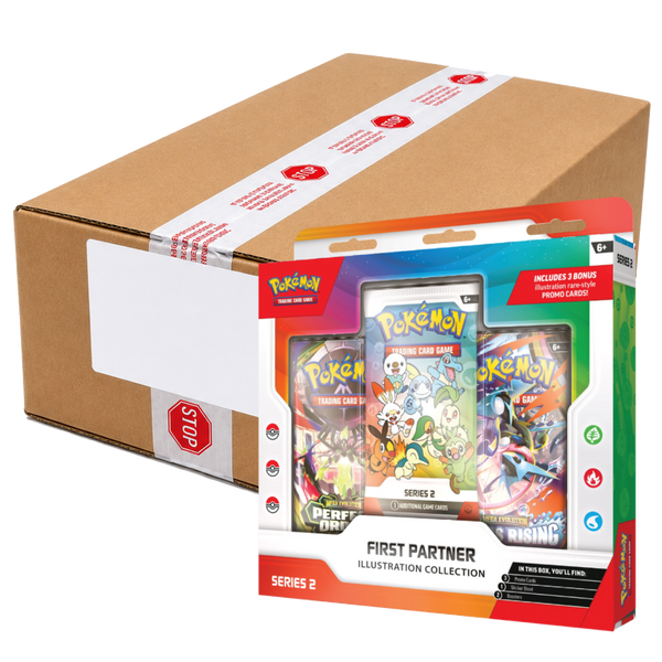 Case Sellado First partner Series 2 Illustration Collection | POKÉMON | Español (Primer Compañero)