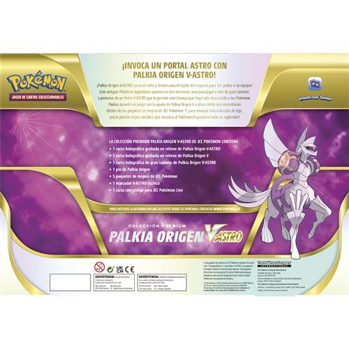 Colección Premium Palkia Origen VASTRO Back | POKÉMON | Español