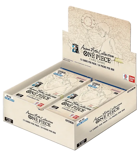 EB-02 Booster Box | ONE PIECE | Anime 25th Collection | Inglés