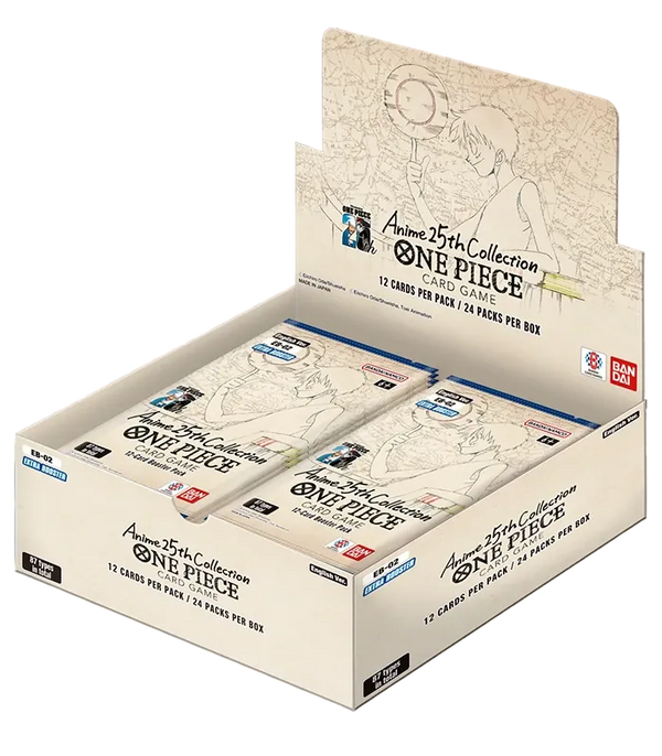 EB-02 Booster Box | ONE PIECE | Anime 25th Collection | Inglés