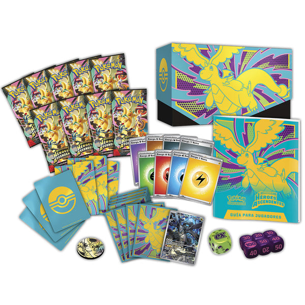 ETB Heroes Ascendentes | Elite Trainer Box | POKÉMON | Español
