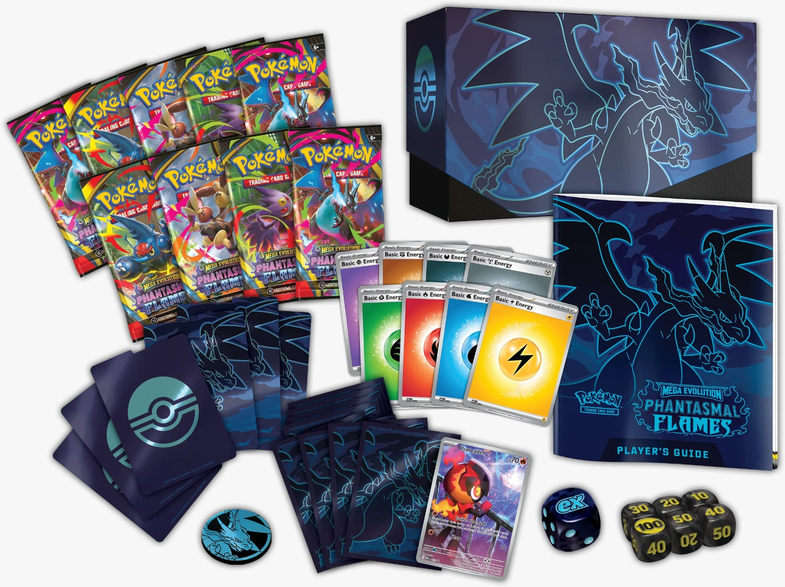 ETB Phantasmal Flames | Elite Trainer Box | POKÉMON | Inglés