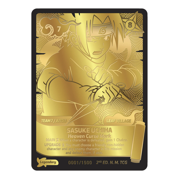 First Set 2nd Saske | Naruto Mythos | Inglés