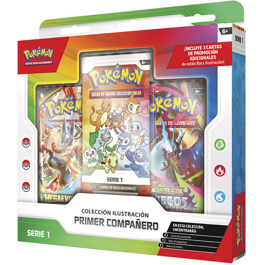 First partner Illustration Collection Series 1 | POKÉMON | Español