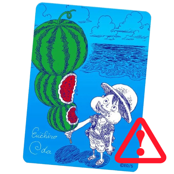 [Imperfecta] Monkey D.Luffy Carta Metalizada con Firma de Oda | ONE PIECE | Natsucomi Shueisha 2026