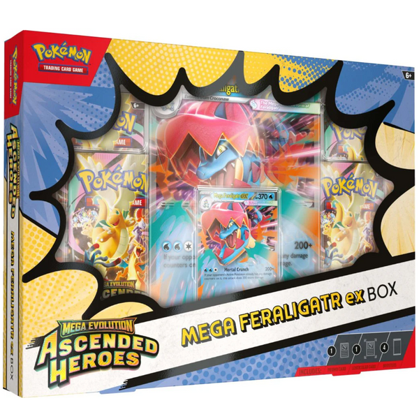 Mega Feraligatr ex Box | POKÉMON | Inglés