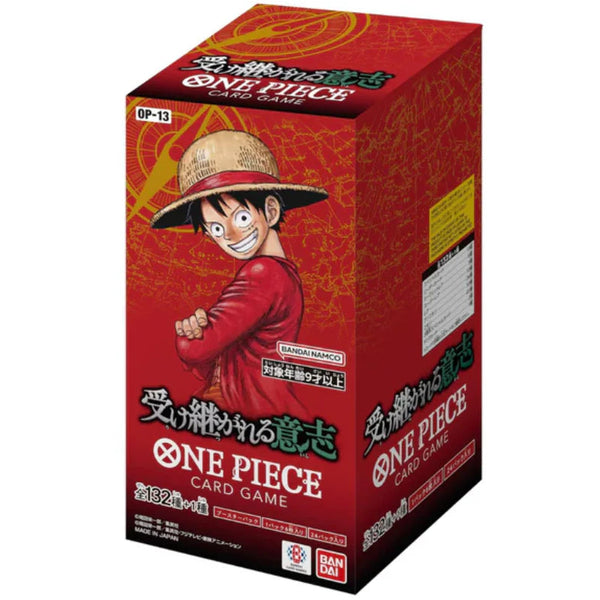 OP-13 Booster Box | ONE PIECE | Carrying On His Will | Japonés