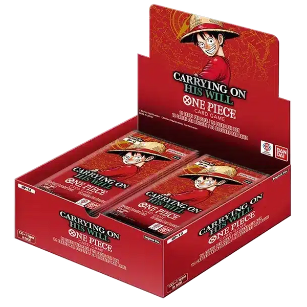 OP-13 Booster Box | ONE PIECE | Carrying On His Will | Inglés