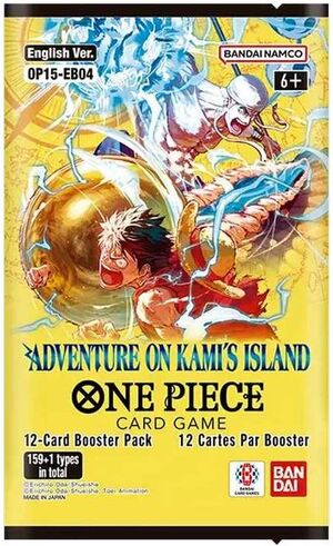 OP-15 Sobre | ONE PIECE | Adventure on Kami's Island | Inglés