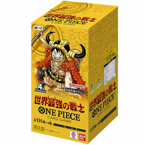 OP-17 Booster Box | ONE PIECE | The World's Strongest Warriors | Japonés