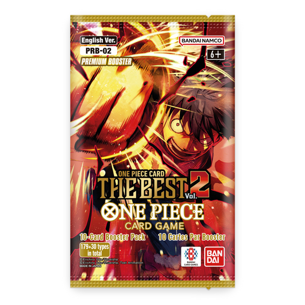 PRB-02 Premium Booster Box | The Best 2 | ONE PIECE | Inglés