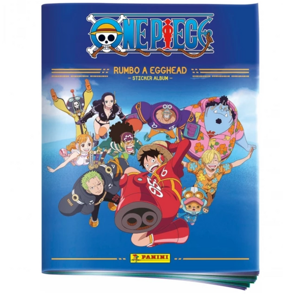 Pack Album + 4 Sobres One Piece Rumbo a Egghead | Panini Cromos