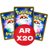 Pack Cartas Alternativas | pack de 20 | POKÉMON | Japonés