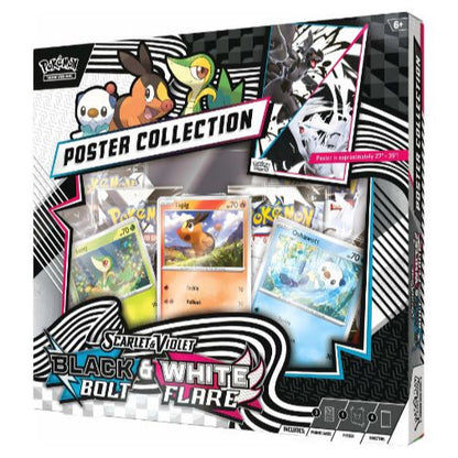Poster Collection Fulgor Negro y Llama Blanca | POKÉMON | Español