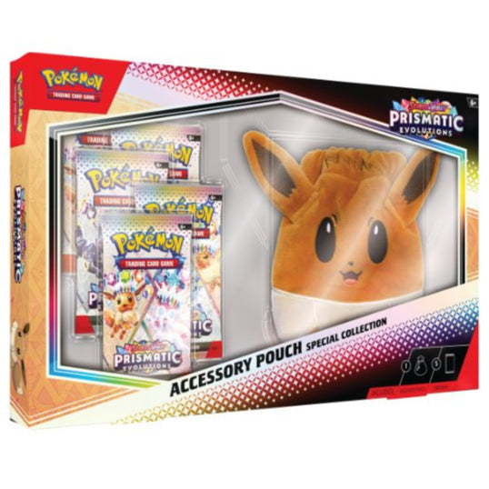 Prismatic Evolutions Special Collection Accessory Pouch | POKÉMON | Inglés