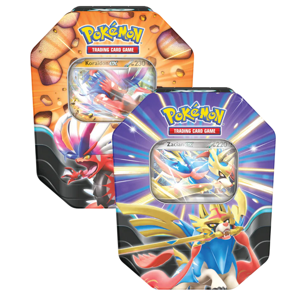 Slashing Legends Tins | 4 Sobres | POKÉMON | Inglés