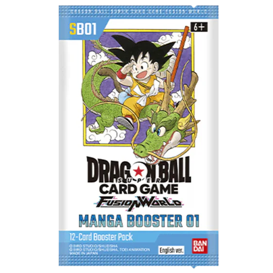 Sobre SB01 | Manga Booster 01 | Fusion World | DRAGON BALL | Inglés