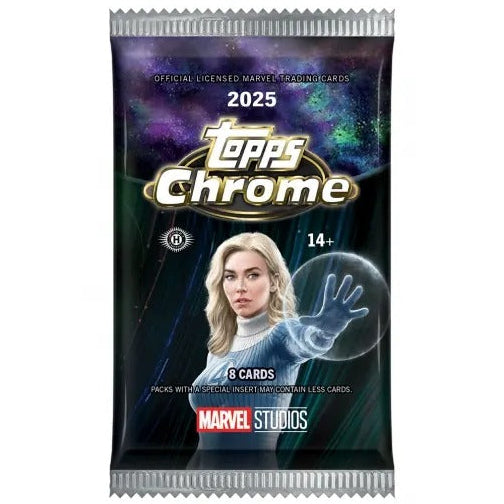 Topps Value Box 2025 Marvel Studios Chrome Generic Marvel