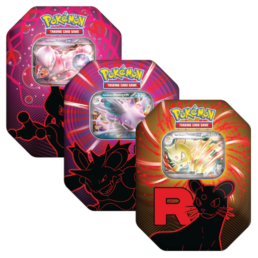 Team Rocket Tins | 4 Sobres | POKÉMON | Español