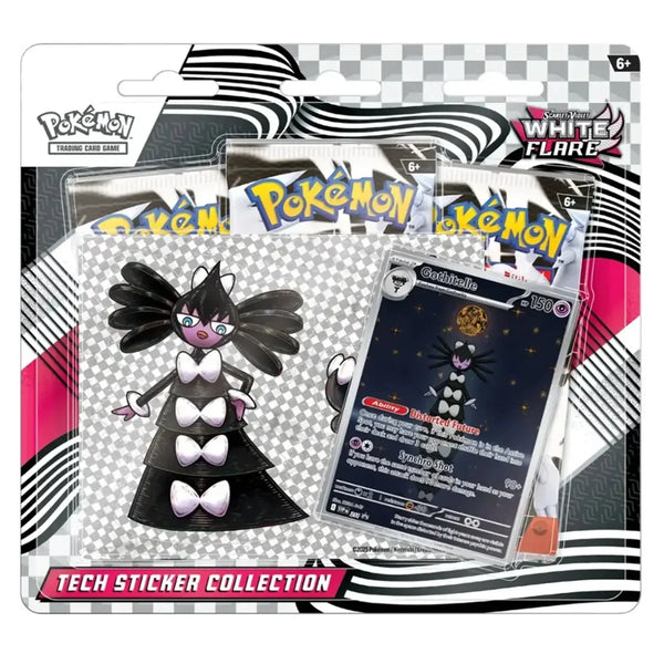 Tech Sticker 3 Sobres Llama Blanca | POKÉMON | Español