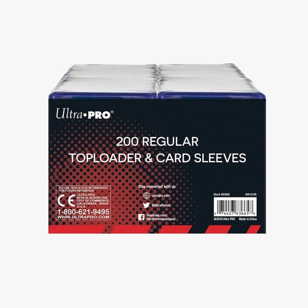 Toploader Regular 200 | Ultra Pro | Pack Ahorro