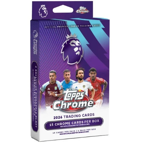Topps Chrome Hanger Box Premier League 2026