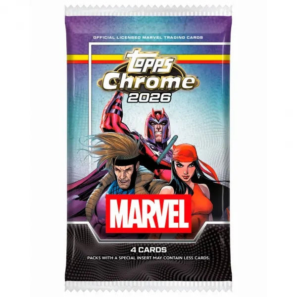 Topps Chrome Sobre Marvel Cómics Value Box 2026