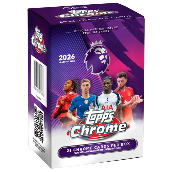 Topps Value Box Chrome Premier League 2026