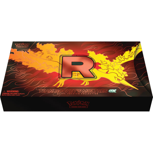 [Plástico imperfecto] Ultra Premium Collection Team Rocket's Moltres EX | POKÉMON | Inglés