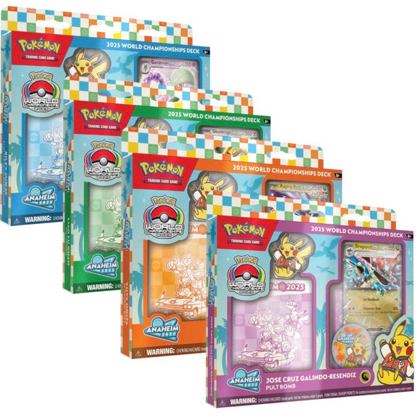 World Championship Decks 2025 (4 variantes) | POKEMON | Ingles
