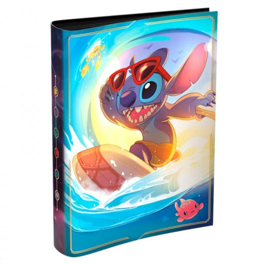 Album Stitch Lorcana | 64 Cartas + 8 Jumbos | Binder Disney