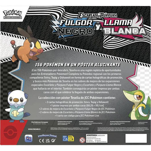info Poster Collection Fulgor Negro y Llama Blanca | POKÉMON | Español
