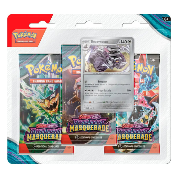 [Reserva] Blister 3 Sobres Twilight Masquerade | POKÉMON | Inglés