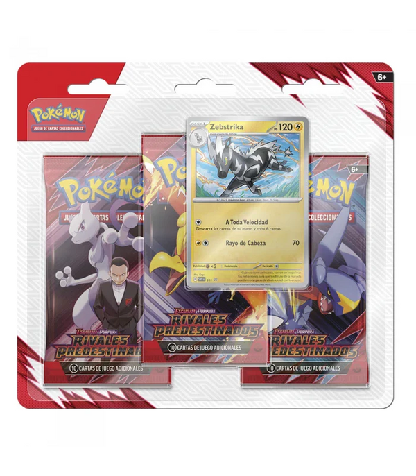 Blister 3 Sobres Destined Rivals | POKÉMON | Inglés