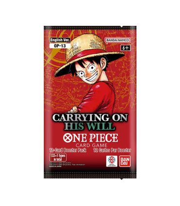 OP-13 Booster Box | ONE PIECE | Carrying On His Will | Inglés